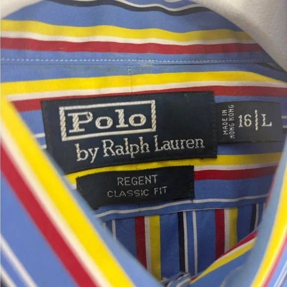 Ralph Lauren Multicolor Striped Men's Shirt - Picture 2 of 6